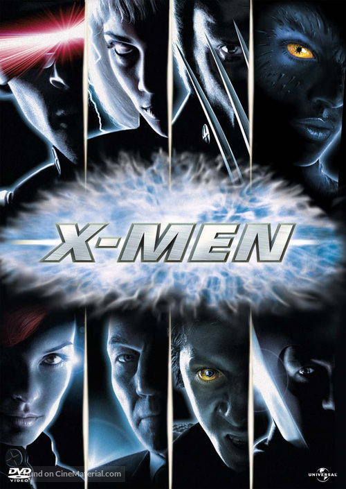 X-Men - Czech DVD movie cover