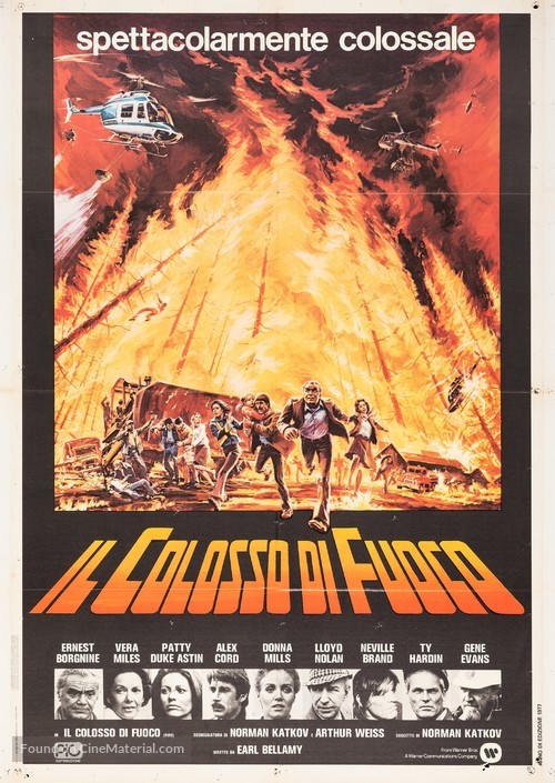 Fire! - Italian Movie Poster