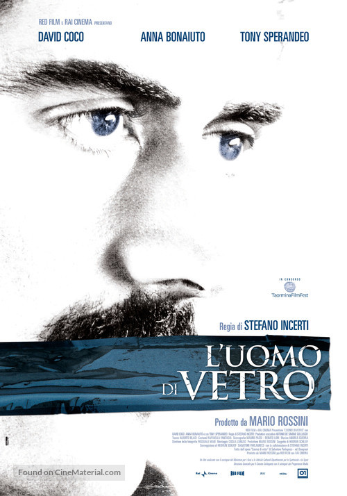 Uomo di vetro, L&#039; - Italian poster