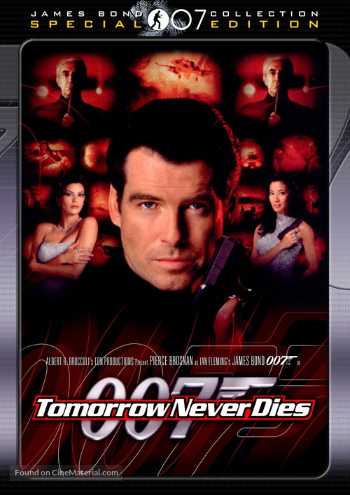 Tomorrow Never Dies - DVD movie cover