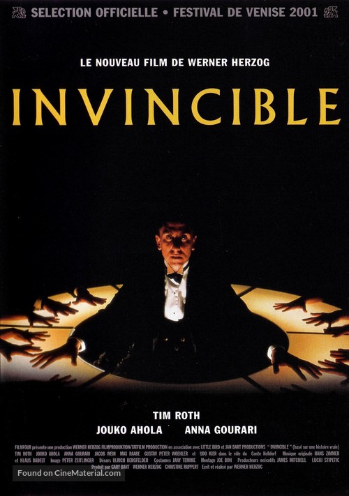 Invincible - French Movie Poster