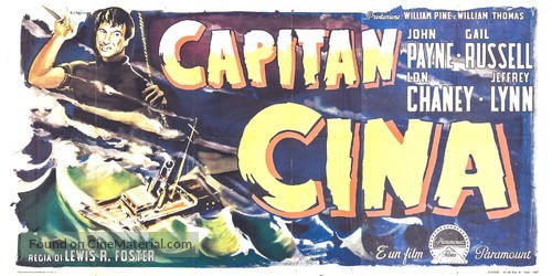 Captain China - Italian Movie Poster