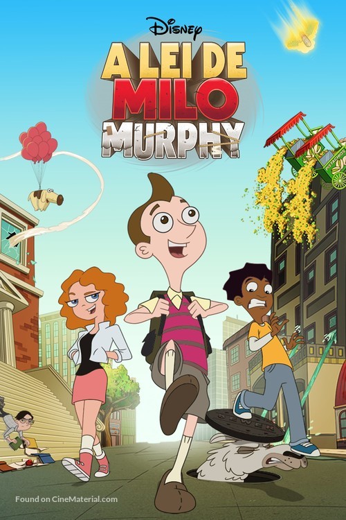 &quot;Milo Murphy&#039;s Law&quot; - Brazilian Movie Cover