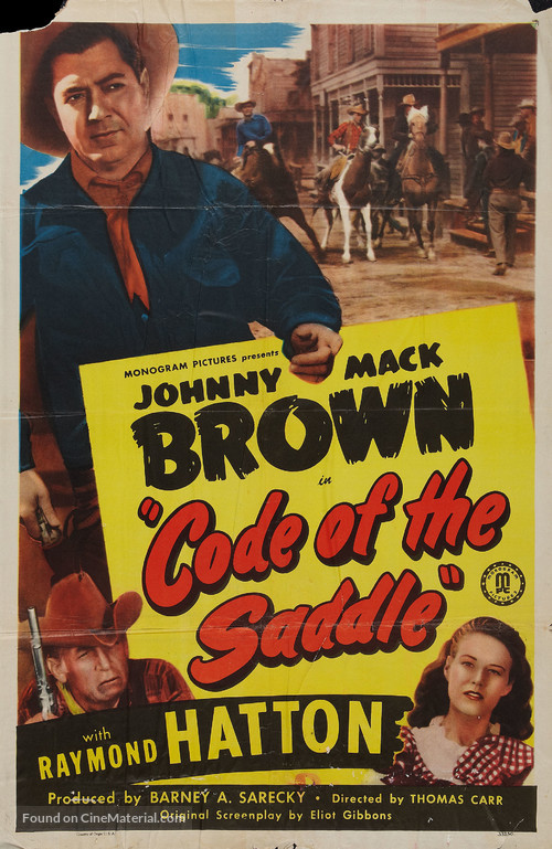 Code of the Saddle - Movie Poster
