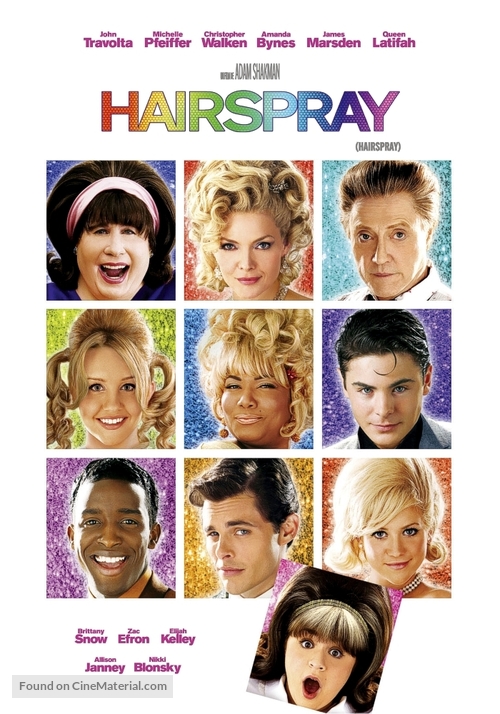 Hairspray - Argentinian DVD movie cover