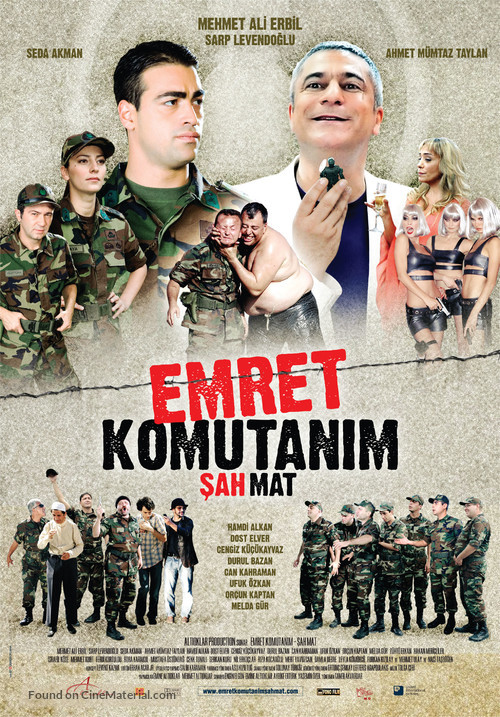 Emret komutanim: Sah mat - Turkish poster