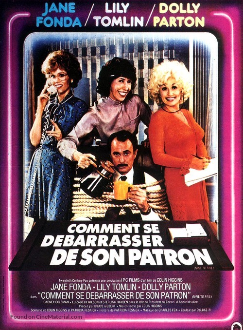 Nine to Five - French Movie Poster