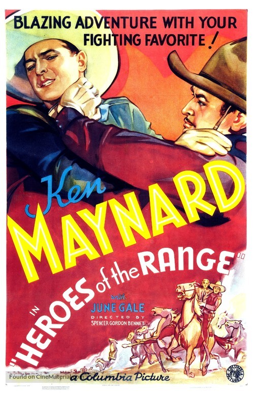 Heroes of the Range - Movie Poster