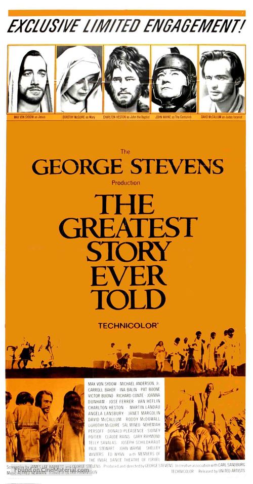 The Greatest Story Ever Told - Movie Poster