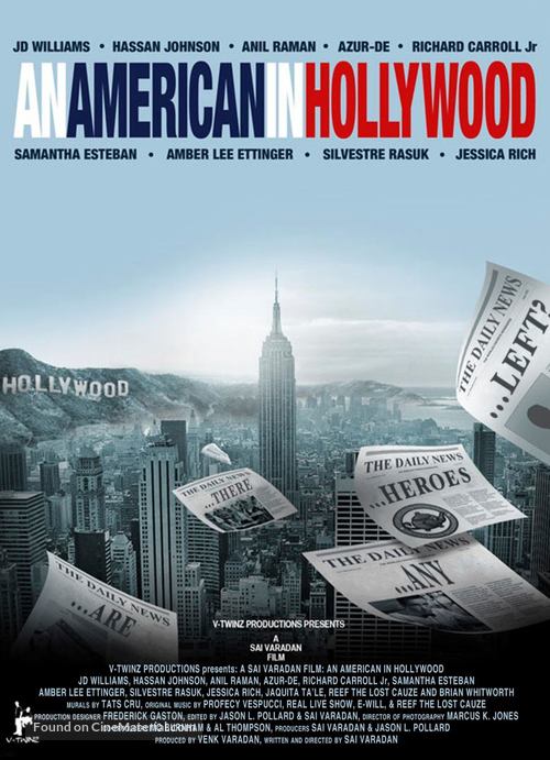 An American in Hollywood - Movie Poster