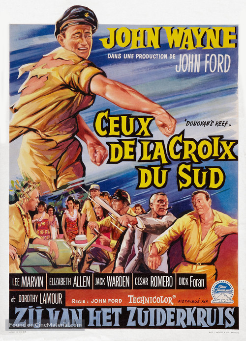 Donovan&#039;s Reef - Belgian Movie Poster