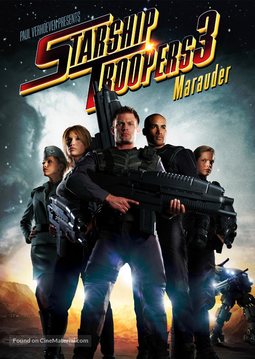 Starship Troopers 3: Marauder - DVD movie cover