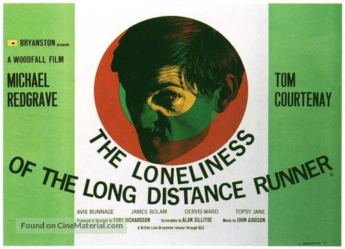 The Loneliness of the Long Distance Runner - British Movie Poster