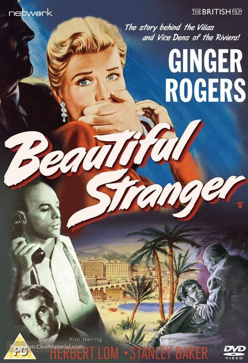 Beautiful Stranger - British DVD movie cover