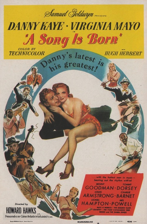 A Song Is Born - Movie Poster