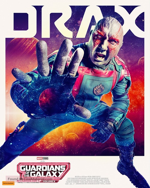 Guardians of the Galaxy Vol. 3 - Australian Movie Poster