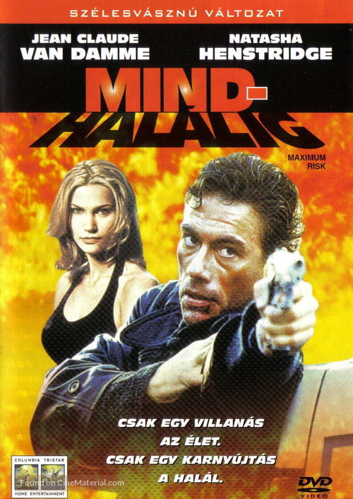 Maximum Risk - Hungarian DVD movie cover