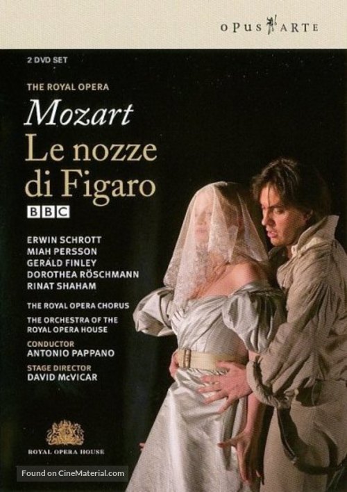 Le nozze di Figaro - British DVD movie cover