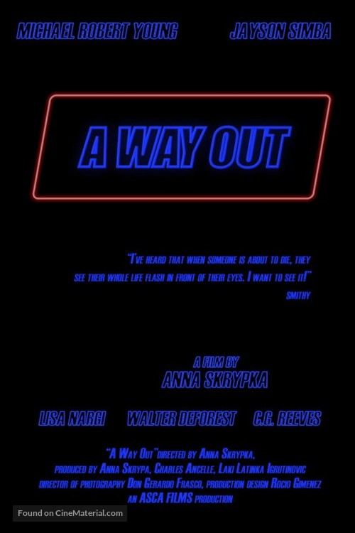 A Way Out - Movie Poster
