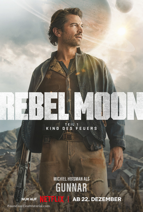 Rebel Moon - Danish Movie Poster