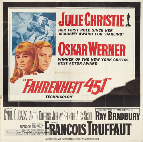 Fahrenheit 451 (1966) movie poster