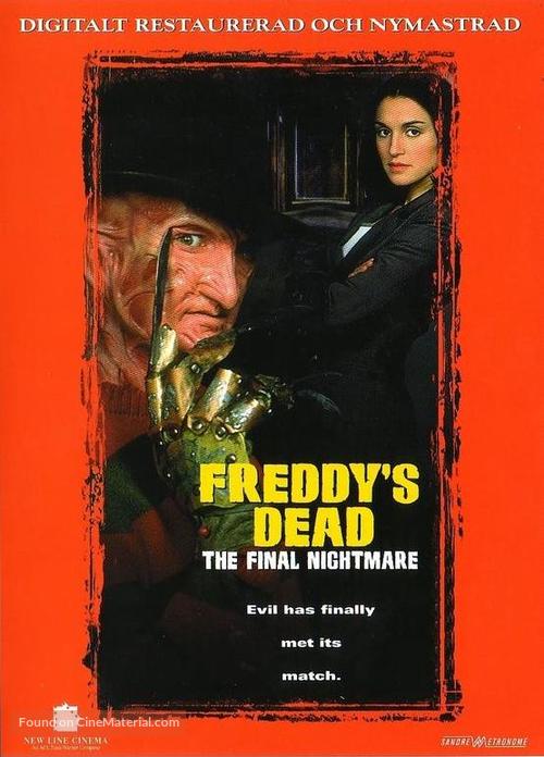 Freddy&#039;s Dead: The Final Nightmare - Swedish Movie Cover