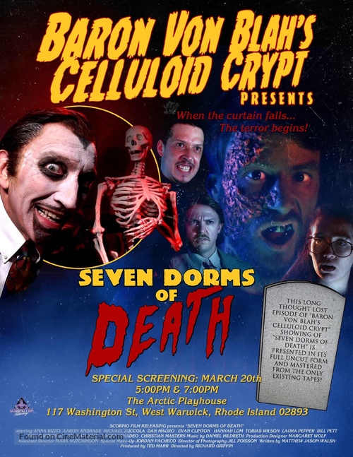 Seven Dorms of Death - Movie Poster