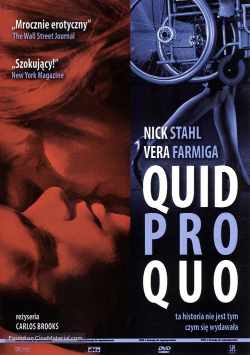 Quid Pro Quo - Polish Movie Cover