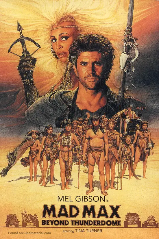 Mad Max Beyond Thunderdome - DVD movie cover