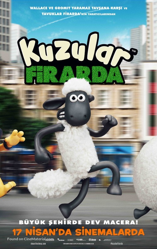 Shaun the Sheep - Turkish Movie Poster