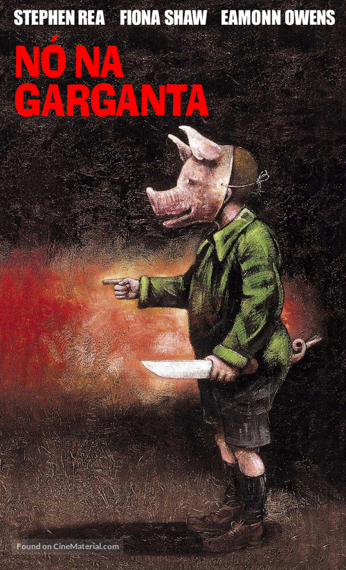 The Butcher Boy - Brazilian VHS movie cover