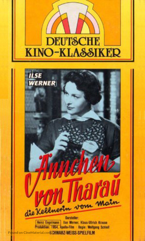 &Auml;nnchen von Tharau - German Movie Cover