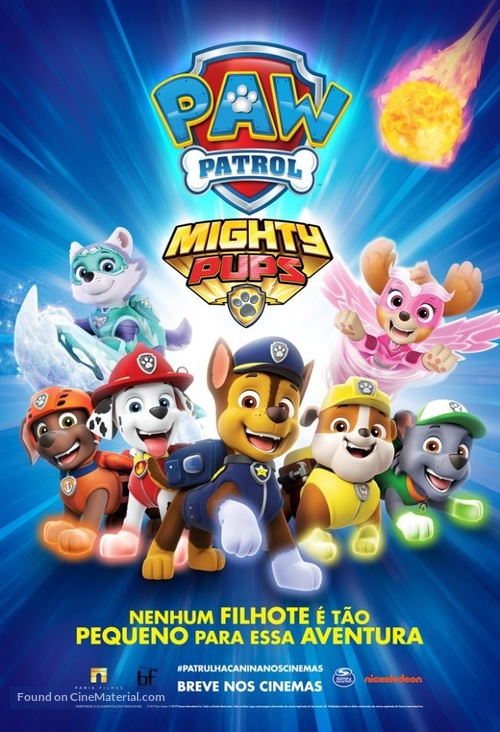 &quot;PAW Patrol&quot; - Brazilian Movie Poster