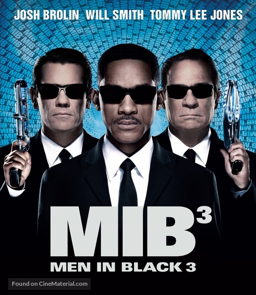 Men in Black 3 - German Blu-Ray movie cover