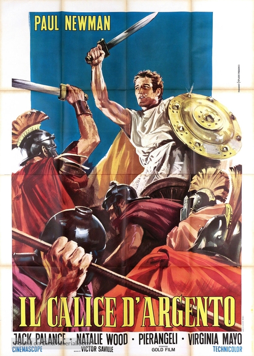 The Silver Chalice - Italian Movie Poster