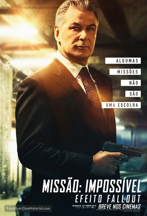 Mission: Impossible - Fallout - Brazilian Movie Poster