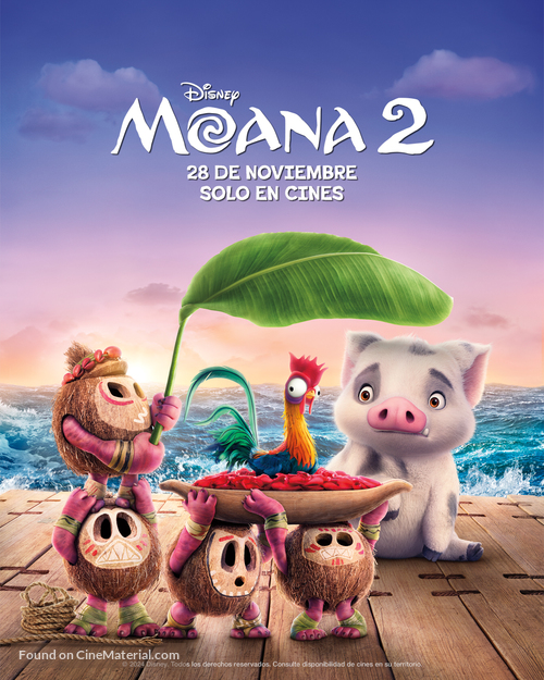 Moana 2 - Argentinian Movie Poster