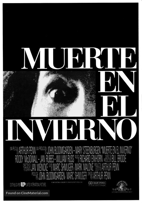 Dead of Winter - Spanish Movie Poster