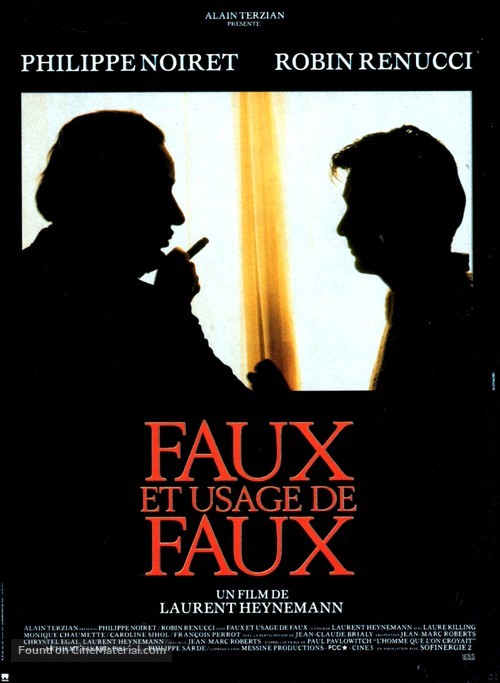 Faux et usage de faux - French Movie Poster