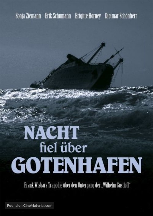 Nacht fiel &uuml;ber Gotenhafen - German Movie Cover