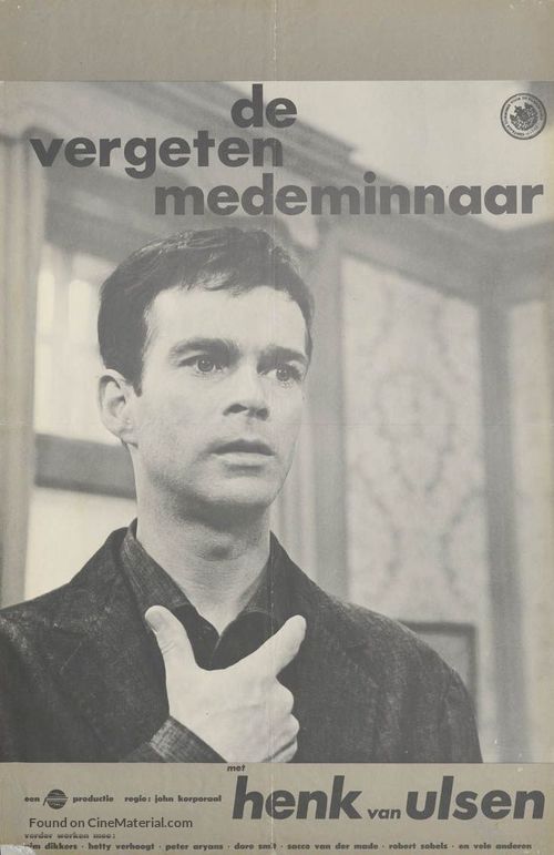 De vergeten medeminnaar - Dutch Movie Poster
