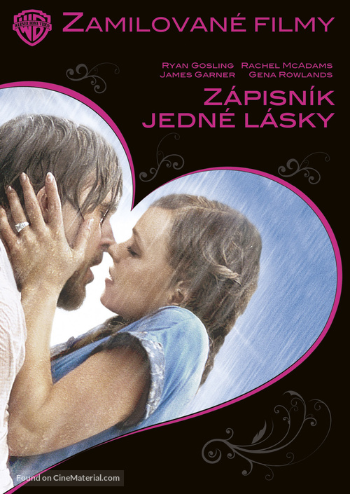 The Notebook - Czech DVD movie cover