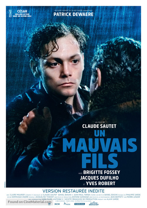 Un mauvais fils - French Re-release movie poster