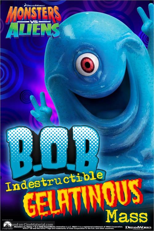 Monsters vs. Aliens - British Movie Poster