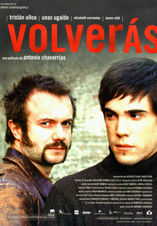 Volver&aacute;s - Spanish Movie Poster