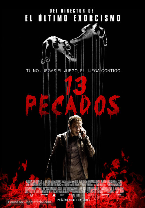 13 Sins - Chilean Movie Poster