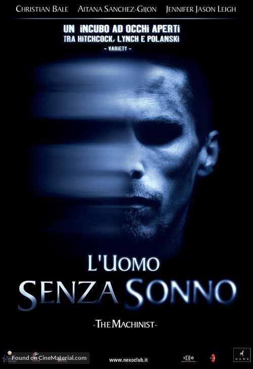 The Machinist - Italian Movie Poster