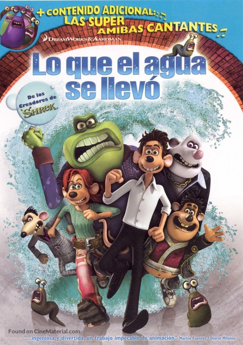 Flushed Away - Spanish Movie Cover