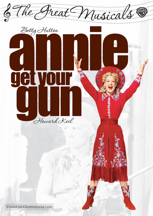 Annie Get Your Gun - Australian DVD movie cover