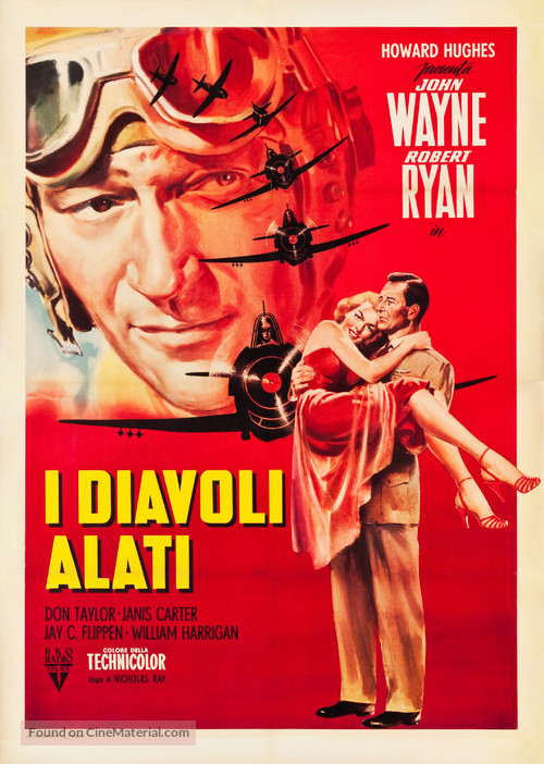 Flying Leathernecks - Italian Movie Poster